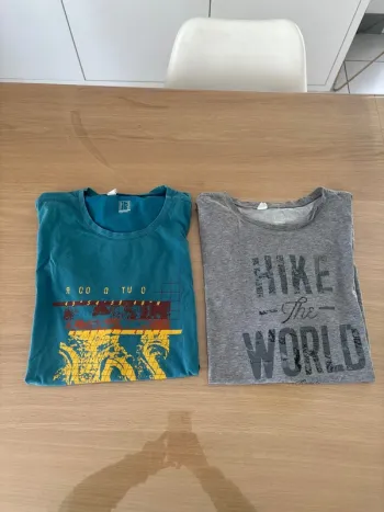 Lot de 2 tee-shirts décathlon