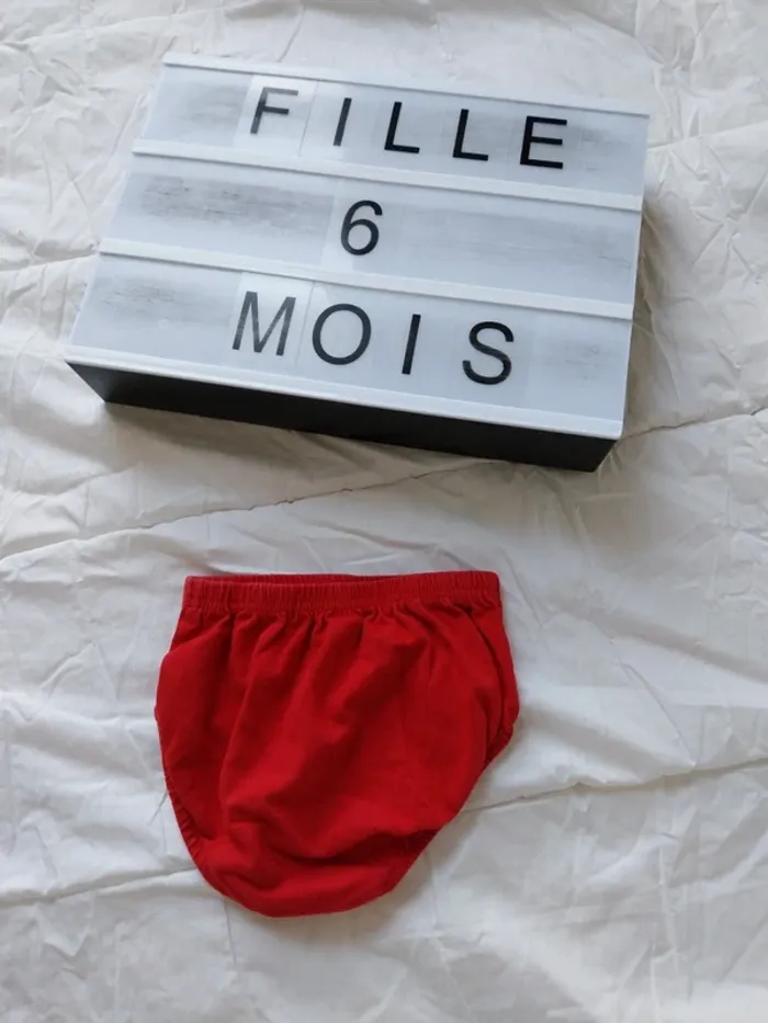 Culotte fille 6 mois Babybol - photo numéro 2
