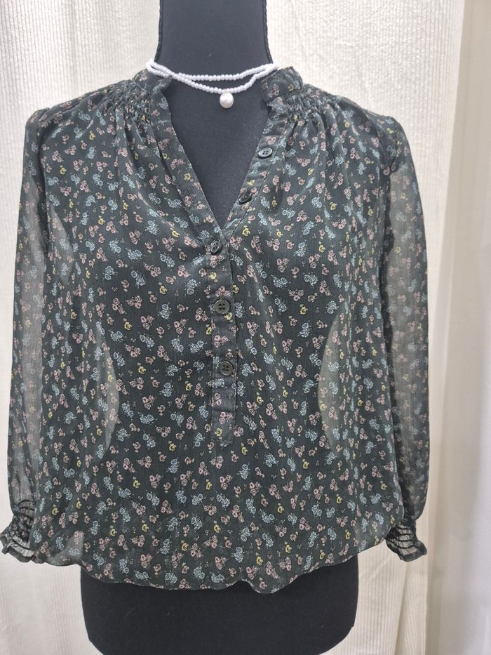 Blouse Naf Naf T38 – fluide et élégante - photo numéro 2