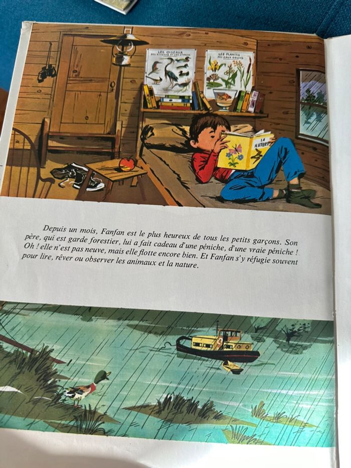 Fanfan et sa péniche livre bd album Hachette Pierre Probst auteur Caroline - photo numéro 4