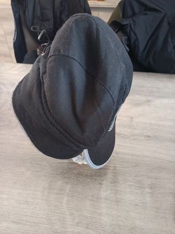 Casquette cache oreille doublée sherpa XL homme