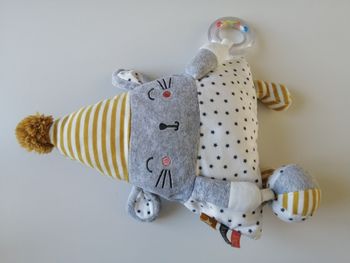 peluche hochet souris