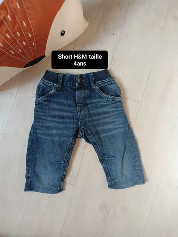 Short en jean 4ans H&M
