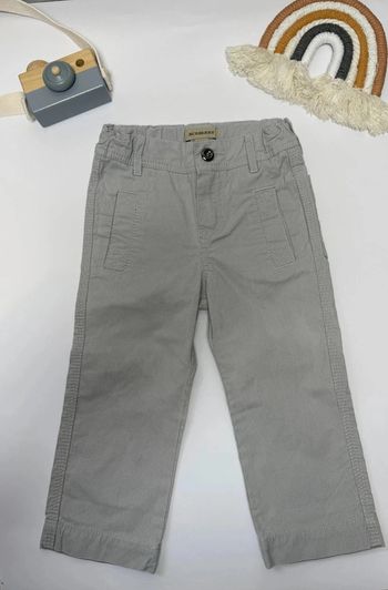 Pantalon Burberry bébé garçon gris taille 18 mois