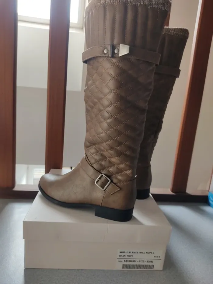 Bottes matelassées Myla