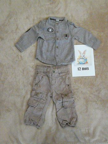 Ensemble Tape à l’Oeil 12 mois