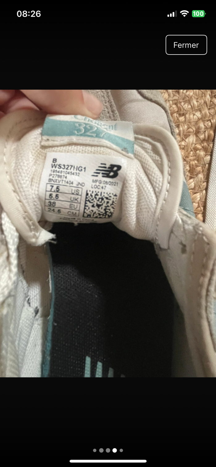 Basket New balance 327 - photo numéro 4