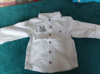 Chemise à carreaux