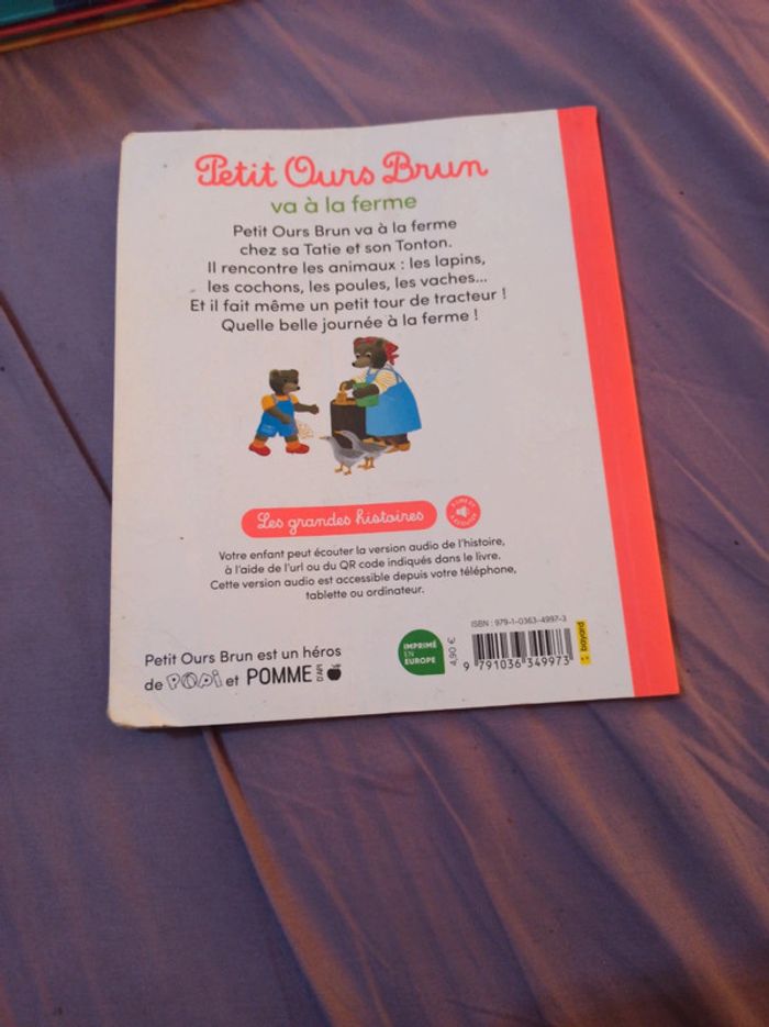 Livre petit ours brun va a la ferme - photo numéro 2