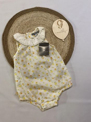 Bodys bloomer neuf fleuri col