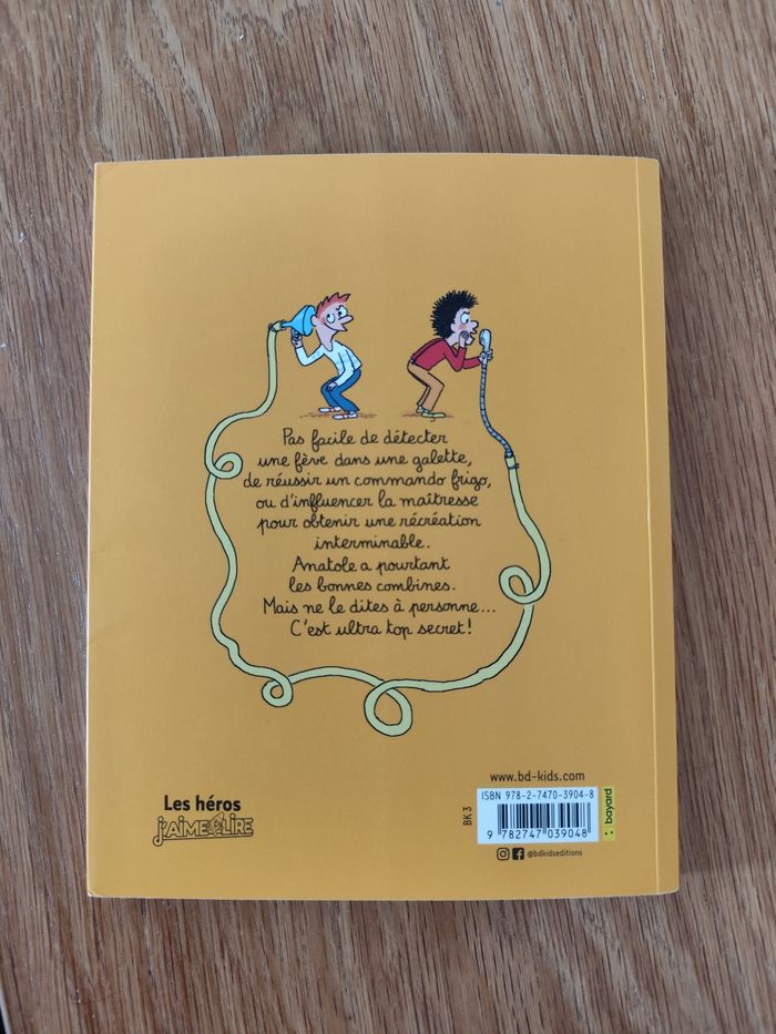 BD Anatole Latuile Ultra top secret tome 5 - photo numéro 2