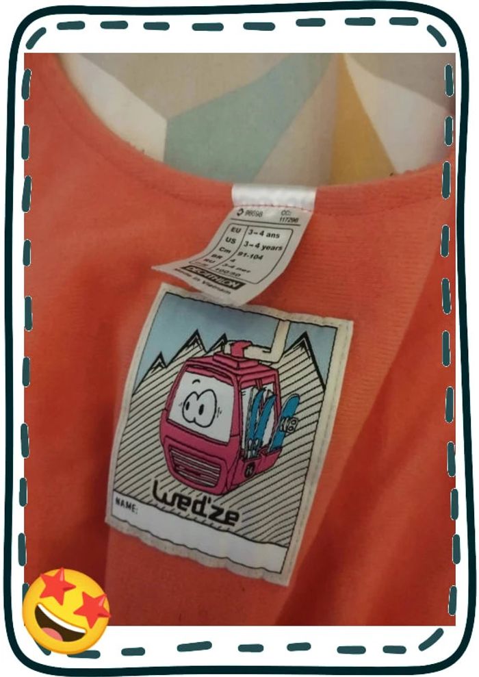 Combinaison à bretelles fille taille 3-4 ans - photo numéro 4