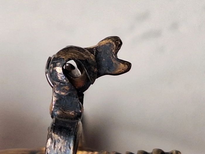 Broche en argent filigrané en forme de papillon - photo numéro 6