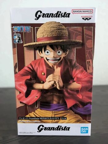 Figurine One Piece - Monkey D. Luffy Grandista - Banpresto