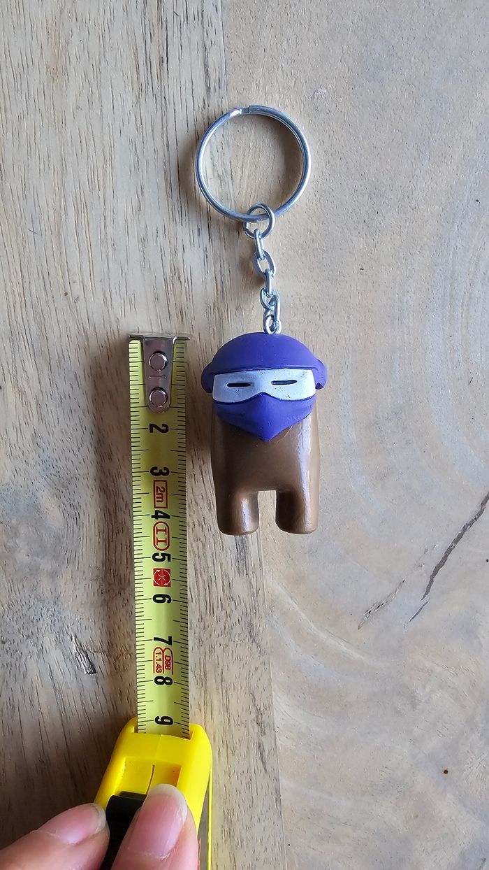 Porte-clés clés among us - photo numéro 3