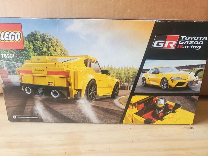 Lego Speed Toyota jaune. - photo numéro 2