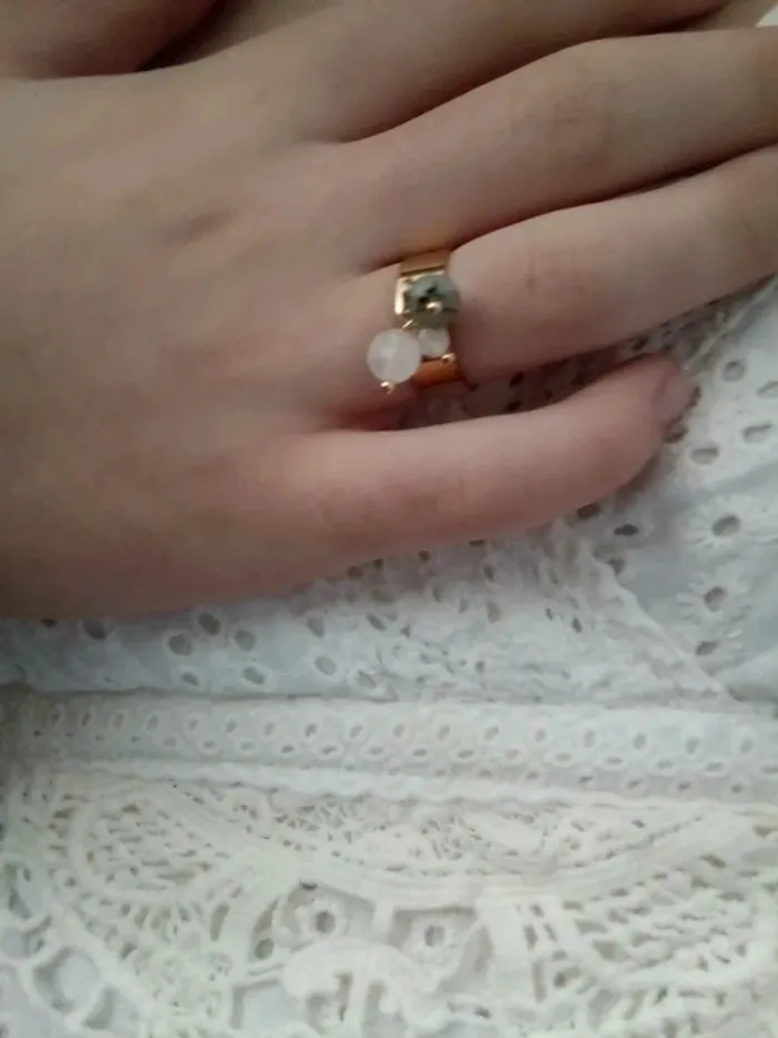 Bague en pierres naturelles - photo numéro 2