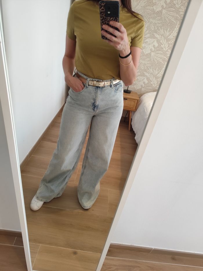 Jeans clair Wide leg neuf