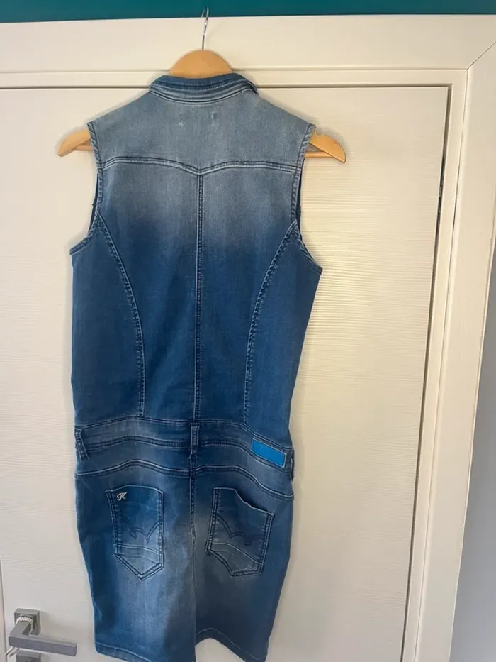 🔹 Robe en Jean Sans Manches – Kaporal 🔹 - photo numéro 2