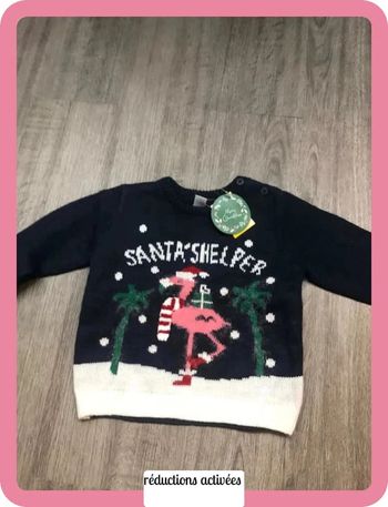 Pull de Noël 🎅 pour bébé taille 18mois neuf 🧸