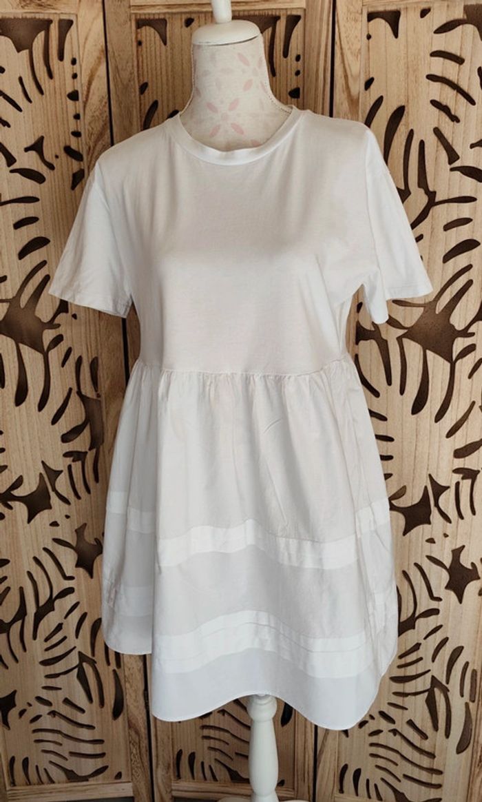 Robe blanche Taille L Zara