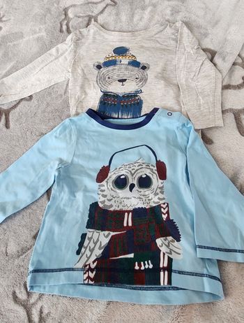 Lot de 2 t-shirt manches longues