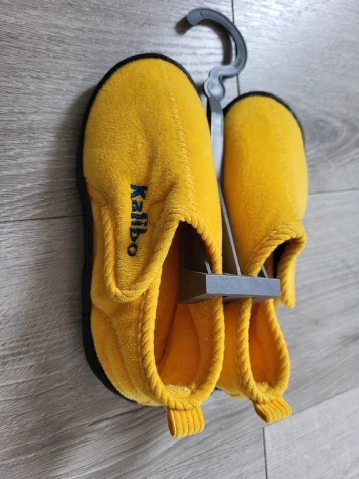 Chaussons enfant Kalibo jaune - 26/27 - photo numéro 3