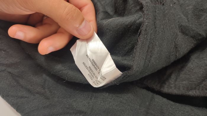 Vêtement veste polaire noir zippé Eddie bauer taille XXXL #Retrostreet - photo numéro 5