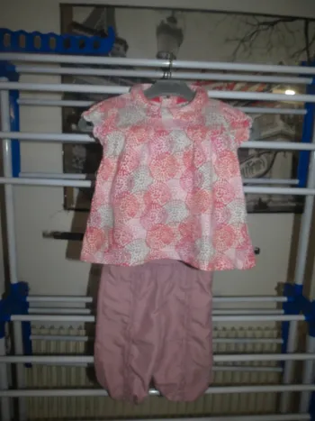 Ensemble 3 mois fille 