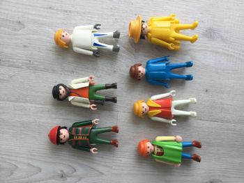 Lot 7 playmobils