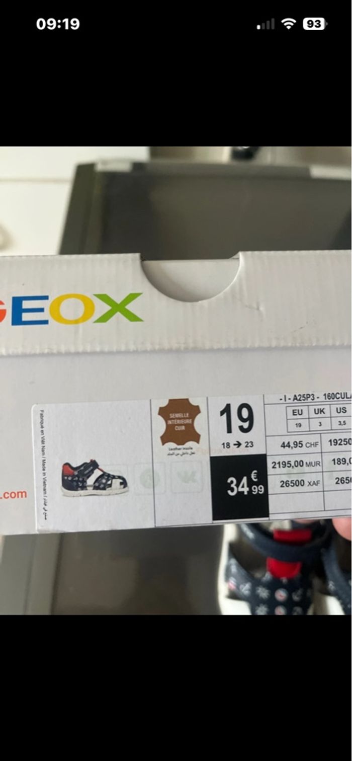 Chaussure été bébé garçon - photo numéro 2