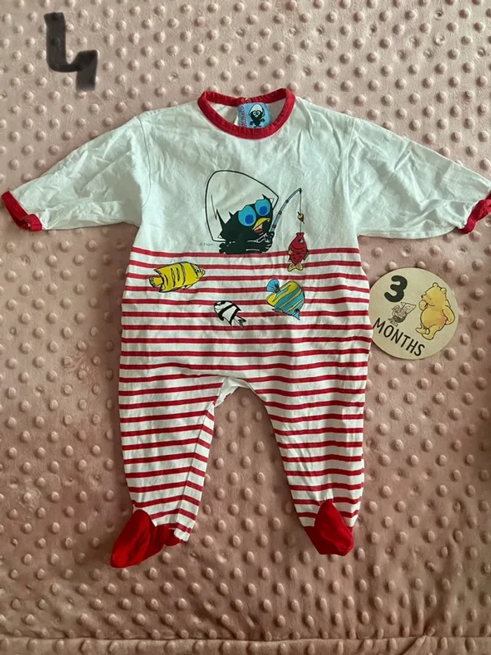 Lot de 15 pyjamas 3 mois - photo numéro 5