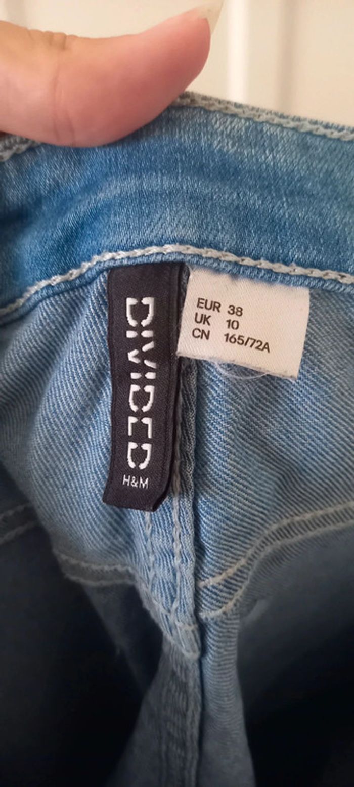 Jean skinny bleu H&M 38 - photo numéro 5
