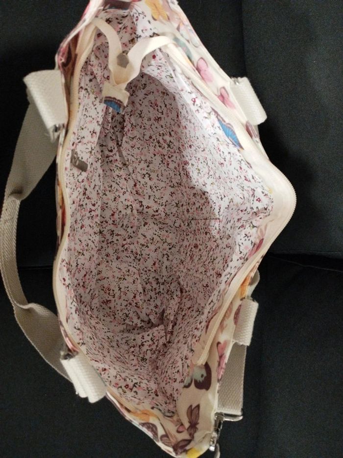 Sac a main/bandoulière motif papillon - photo numéro 3