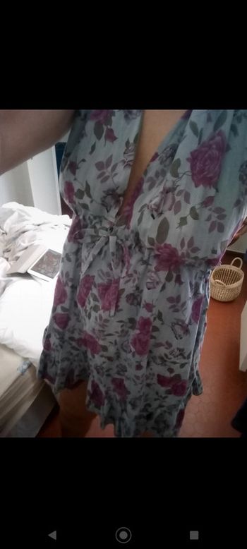 Robe d'été fleuri créateur Cannes