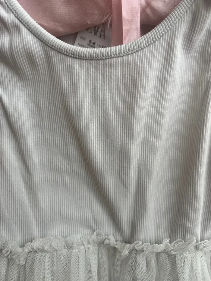 🤍 Robe en tulle blanche Zara – 6 ans 🤍 - photo numéro 5