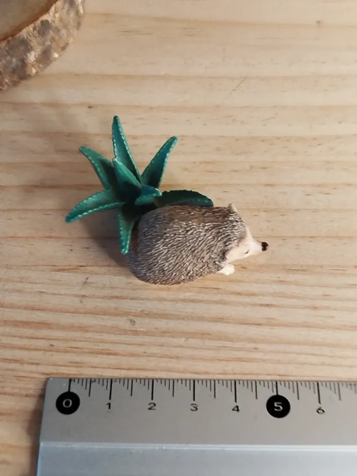 Figurine hérisson Animal de la forêt - photo numéro 5