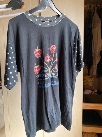 Superbe t-shirt coton Île Maurice taille 42