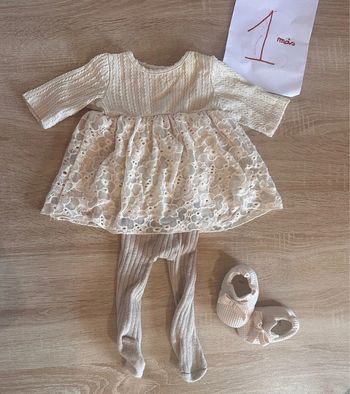 Tenue complète bébé fille 1 mois