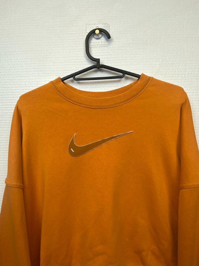 Crew neck nike femme sport fitness Orange S (400) - photo numéro 2