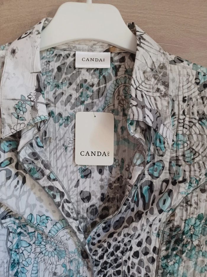 Chemisier femme taille 40 neuf avec étiquette canda 🏷 - photo numéro 2