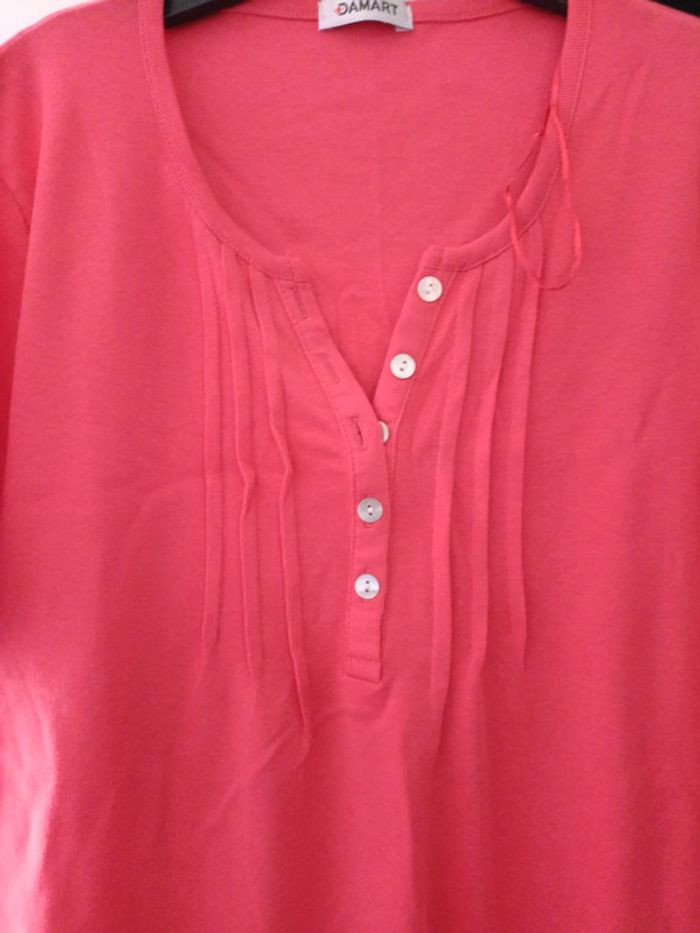 Tee-shirt Damart manches courtes - photo numéro 2