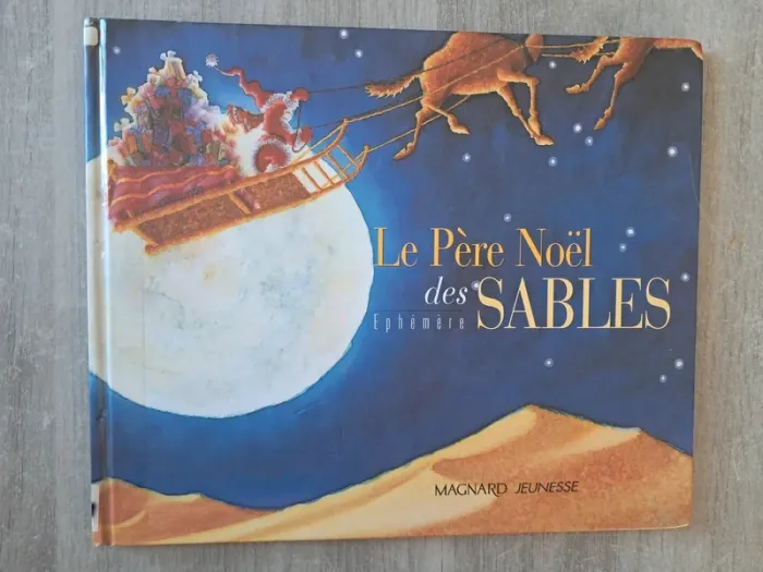 Livre le père Noël des sables