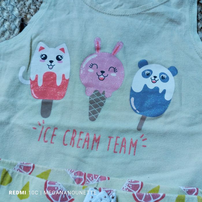 🌙 Lot de 2 pyjamas été – 5 ans / 110 cm – Kiabi – Bon état - photo numéro 5