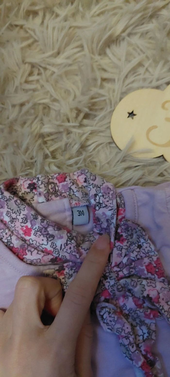 Ensemble fille intermarché taille 3 mois - photo numéro 3