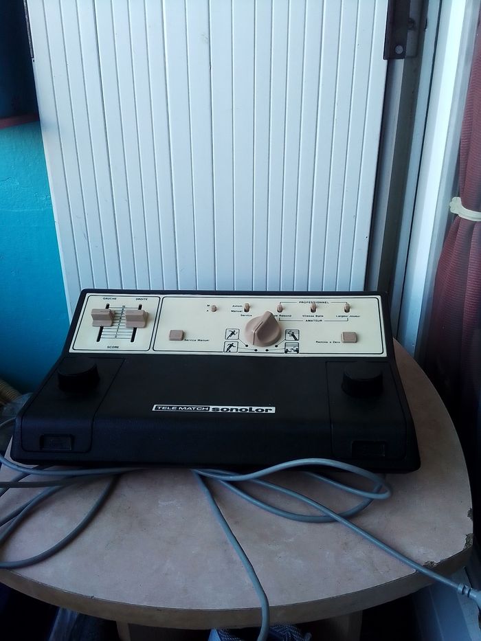 Ancienne console de jeux TÉLÉ MATCH SONOLOR - photo numéro 3