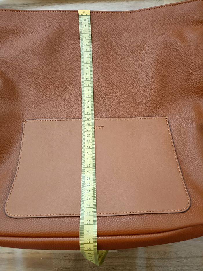 Sac bandoulière femme esprit marron/ camel - photo numéro 10