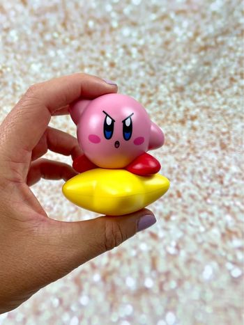 Figurine en plastique lestée Kirby Nintendo