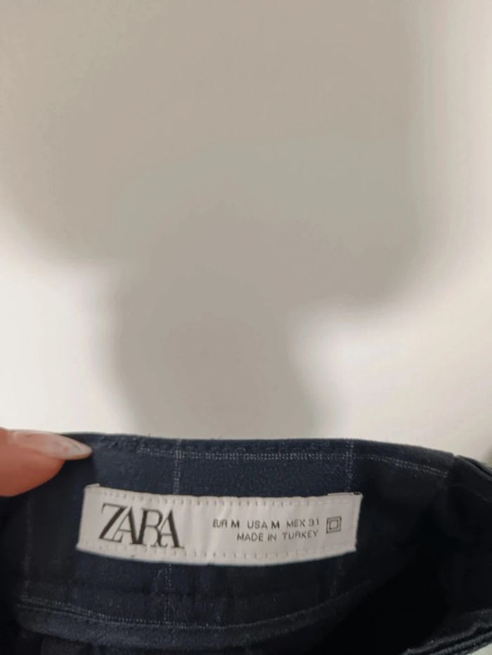 C1 Pantalon marine Zara 38 - photo numéro 3