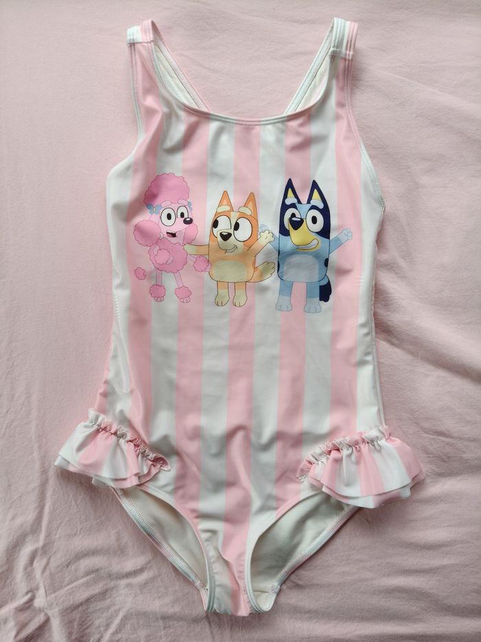 Maillot une pièce fille H&M rose Bluey 134-140 cm